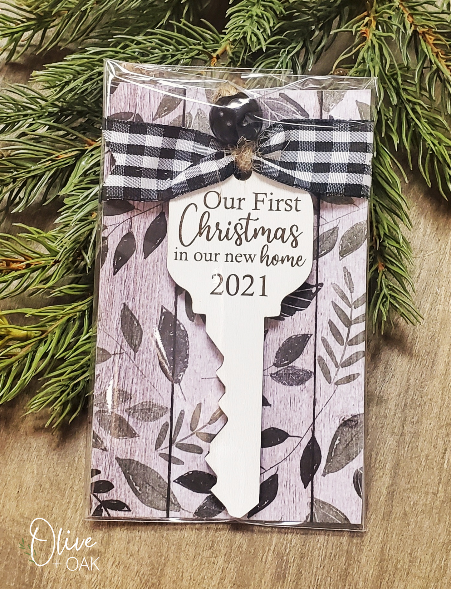 Our First Christmas Key Ornament