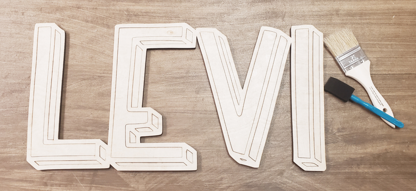 Personalized Comic Book Name Sign