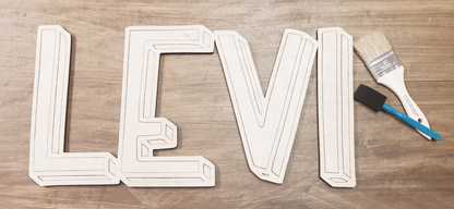 Personalized Comic Book Name Sign