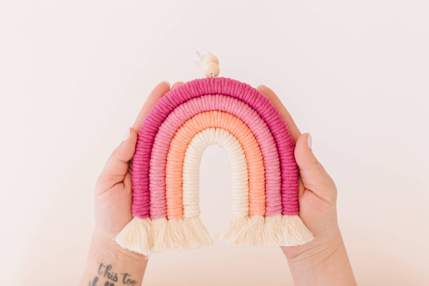 DIY Macrame Rainbow Kit - Olive