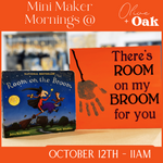 Mini Makers - Story & Craft - October 12th @ 11am