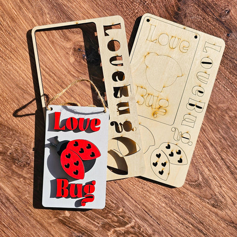 DIY Love Bug Pop Out Kit