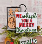 DIY Christmas Baking Tier Tray Set