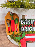 DIY Christmas Baking Tier Tray Set