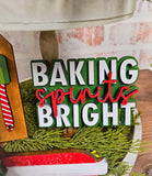 DIY Christmas Baking Tier Tray Set