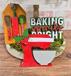 DIY Christmas Baking Tier Tray Set