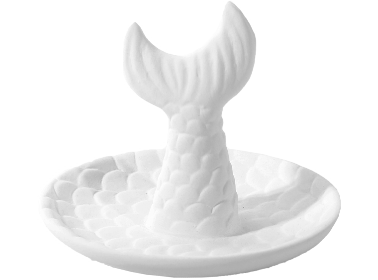 DIY Ceramic - Mermaid Tail Ring Holder