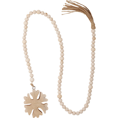 Beaded Garland - Snowflake