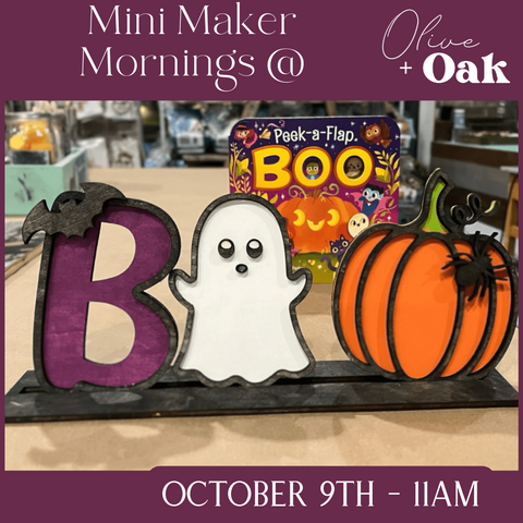 Mini Makers - Story & Craft - October 9th @ 11am