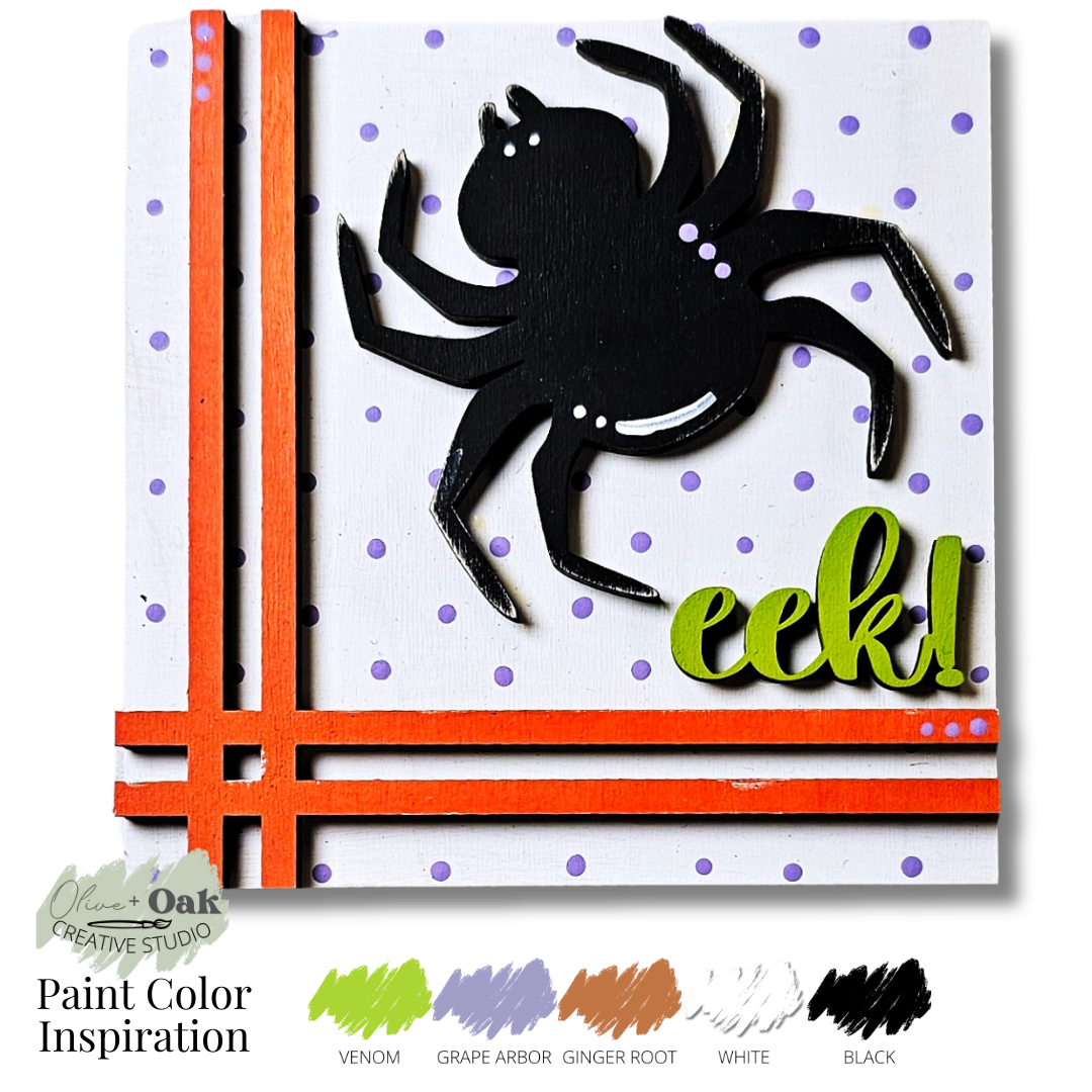 DIY Mini Halloween Square Signs *Inserts ONLY*