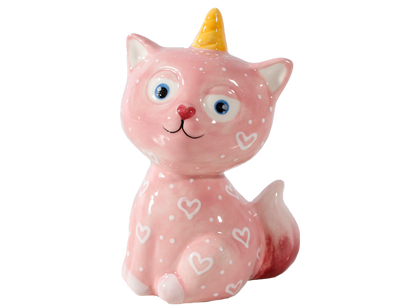 DIY Ceramic - Chloe the Caticorn Party Pal