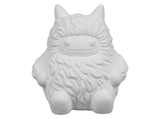 DIY Ceramic - Zemu the Sasquatch Party Pal