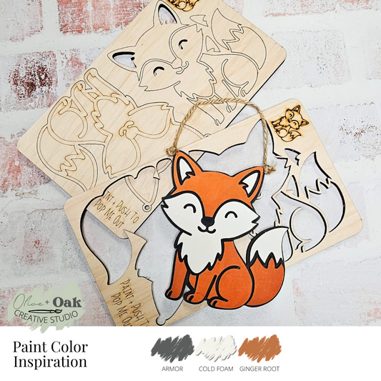 DIY Fox Pop Out