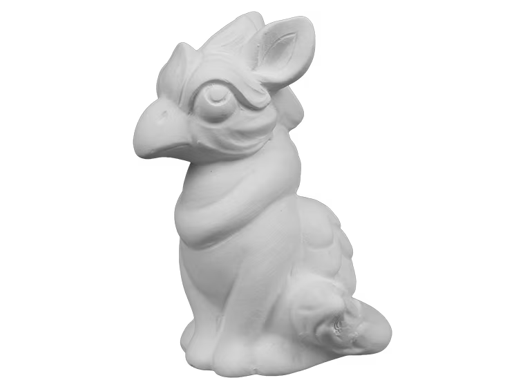 DIY Ceramic - Gryphon Party Pal