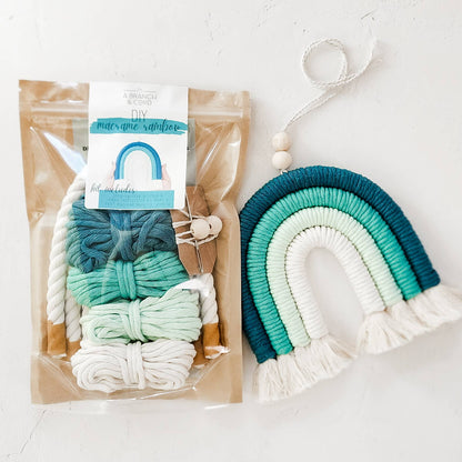 DIY Macrame Rainbow Kit - Olive