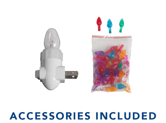 Ceramic Lighted Christmas Tree Night Light