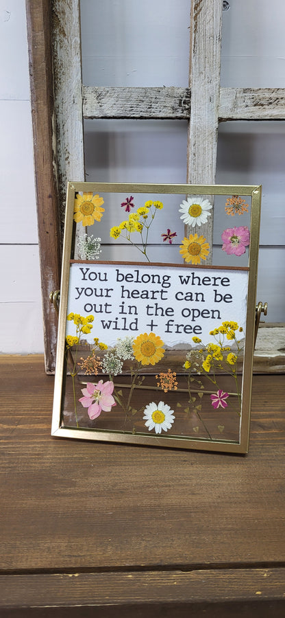 Pressed Flower DIY Frame Workshop - May 8 @ 5:30pm