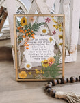 Pressed Flower DIY Frame Workshop - March 15 @ 1pm