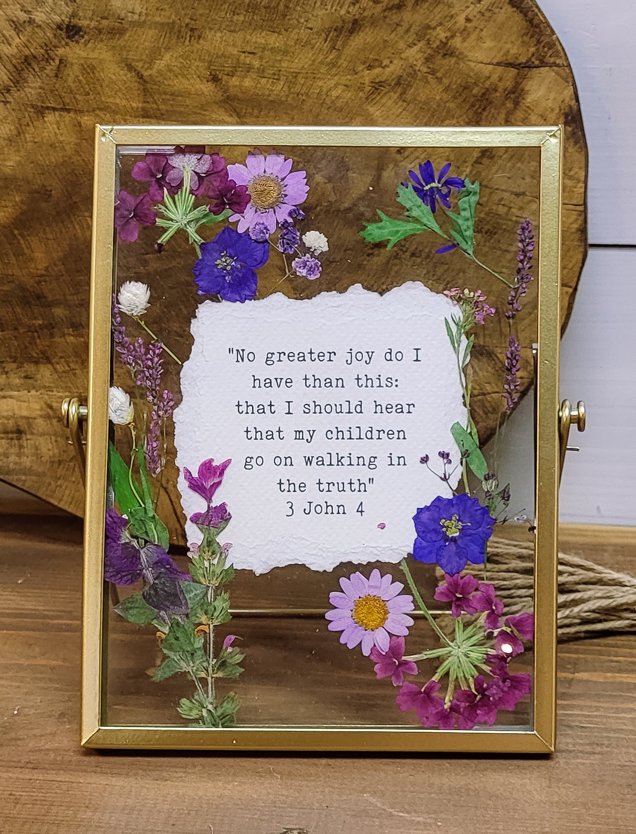 Pressed Flower DIY Frame Workshop - May 8 @ 5:30pm