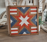 DIY Barn Quilt Square Sign
