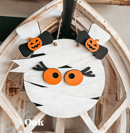 DIY Miss Mummy Wall Hanger