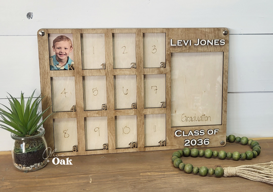 School Photos Keepsake Frame
