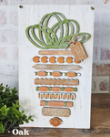 DIY Spindle Carrot Sign