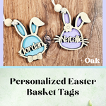 Personalized Easter Basket Tag