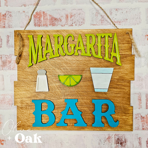 DIY Margarita Bar Sign