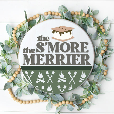 DIY Smore the Merrier Door Hanger