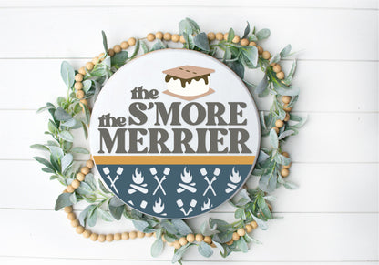 DIY Smore the Merrier Door Hanger