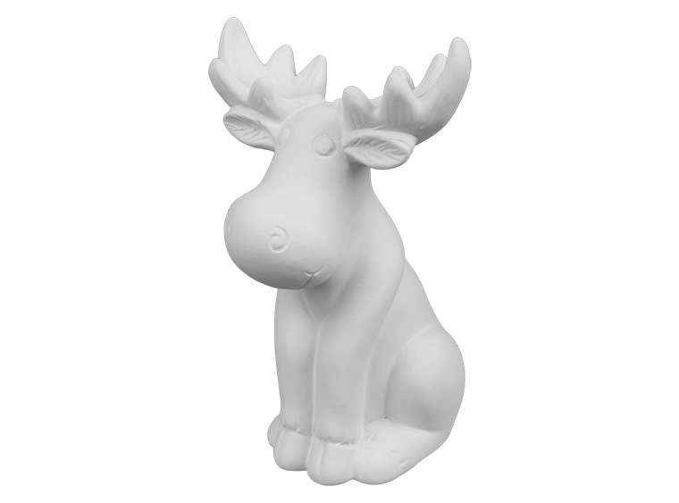 DIY Ceramic - Maple the Moose Figurine