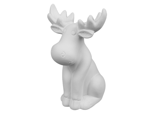 DIY Ceramic - Maple the Moose Figurine