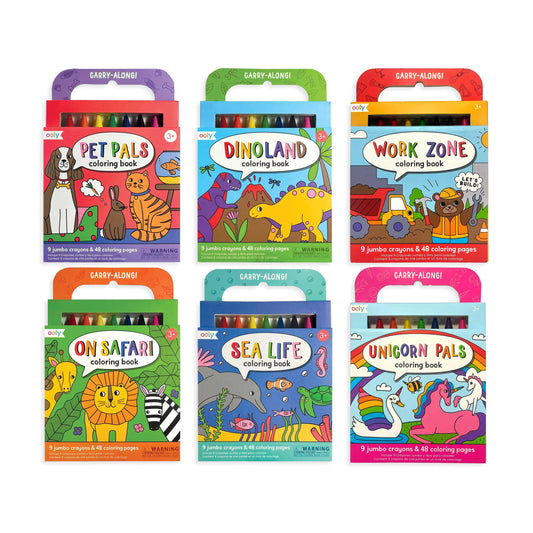 Carry Along Coloring Books