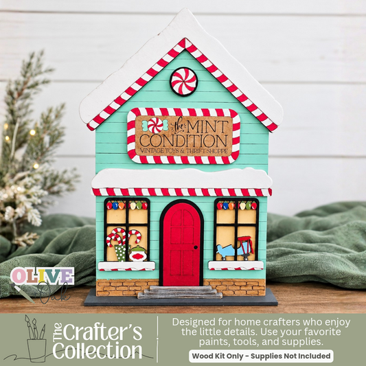 The Mint Condition Christmas Village Wood Kit