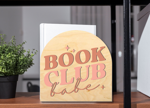 DIY Book Club Babe Arch Sign