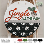 DIY Half-Assed Jingler Door Hanger