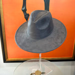 Best seller Fashion Classic Wide Brim Suede Premium  Hat : Hot Pink / ONE SIZE
