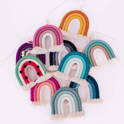 DIY Macrame Rainbow Kit - Olive