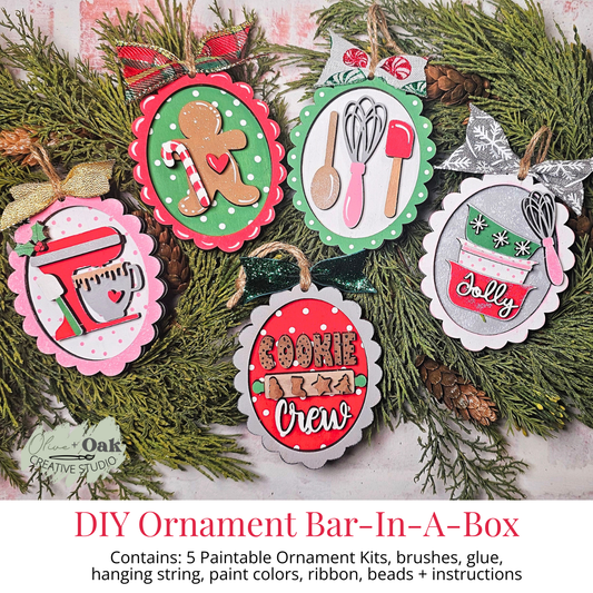 DIY Ornament Bar-In-A-Box Set - Baking Bundle