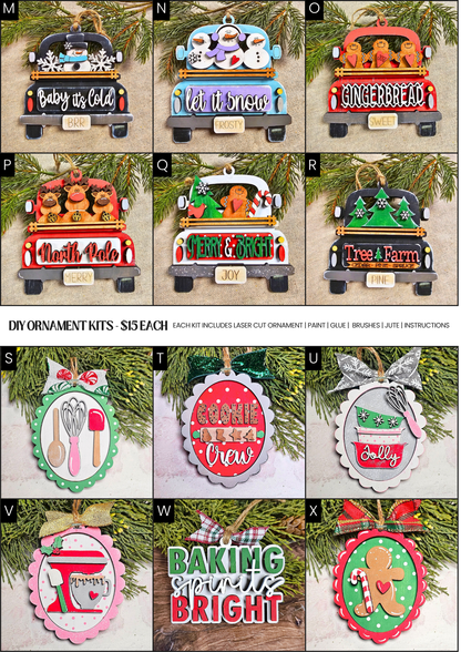 The Rock Christian Academy Ornament Kit Fundraiser