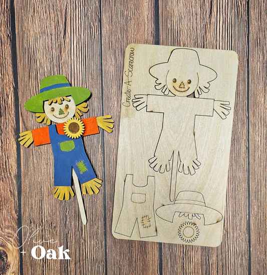 DIY Scarecrow Pop Out - Sam