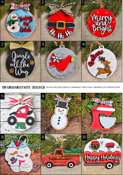 The Rock Christian Academy Ornament Kit Fundraiser