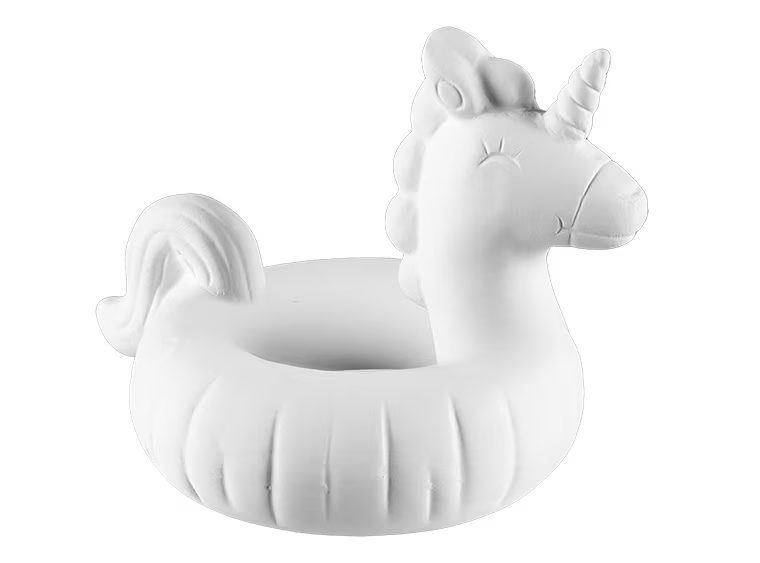 DIY Ceramic - Floaty Friends Unicorn Figurine