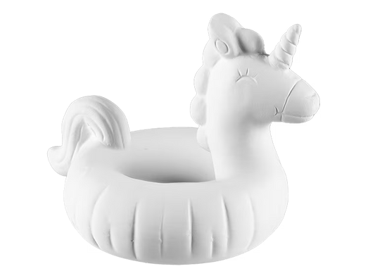 DIY Ceramic - Floaty Friends Unicorn Figurine