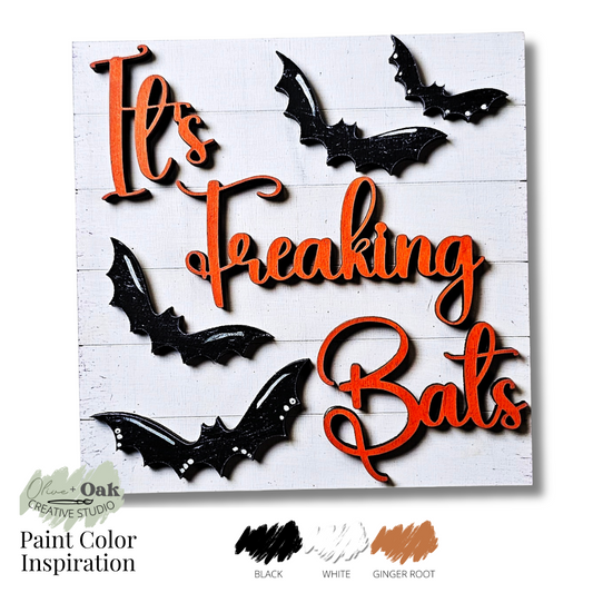 DIY Mini Halloween Square Signs *Inserts ONLY*
