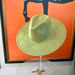 Best seller Fashion Classic Wide Brim Suede Premium  Hat : Hot Pink / ONE SIZE