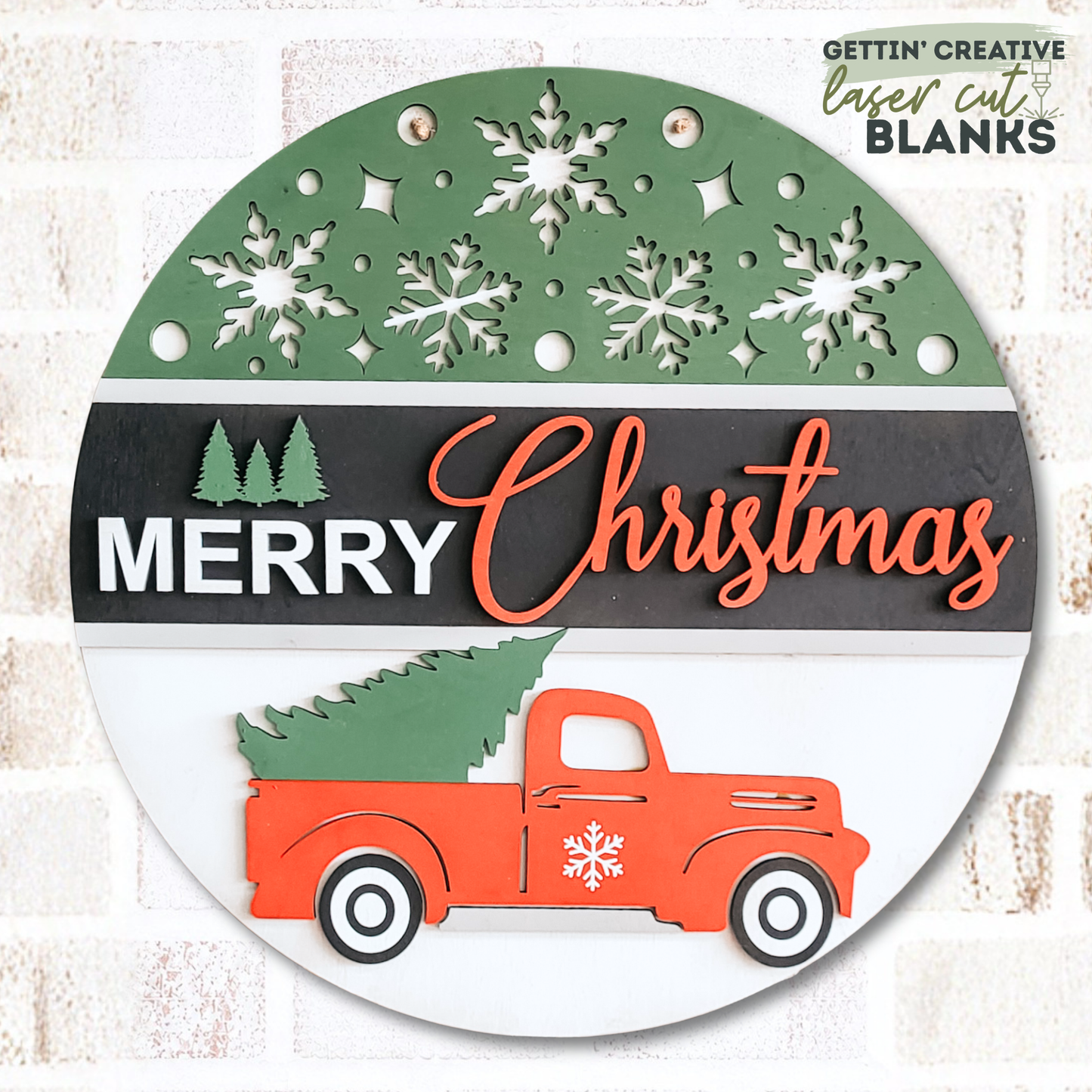 Merry Christmas Truck DH