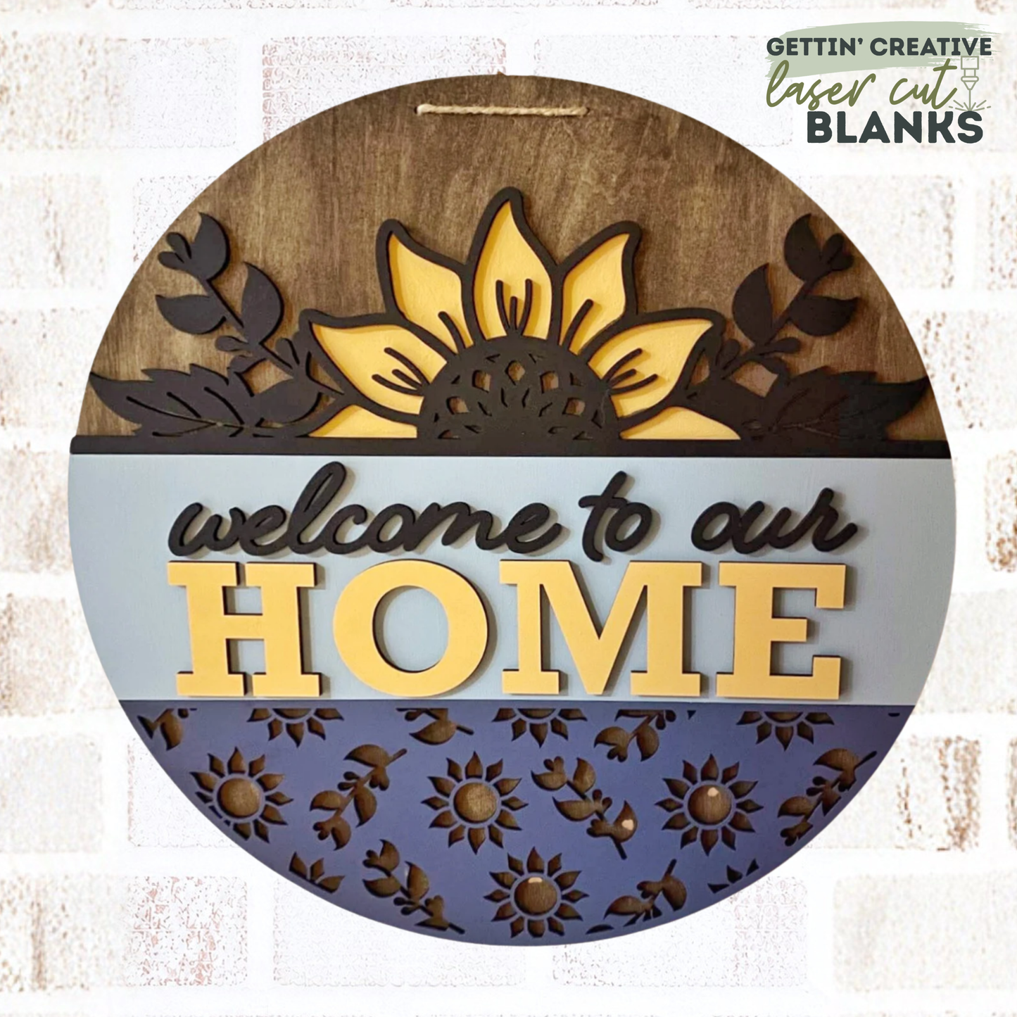 Welcome to Our Home Sunflower DH