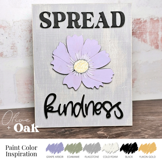 DIY Spread Kindness Mini Sign *Insert ONLY*
